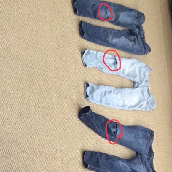 3 pairs hollister jeggings - Picture 3 of 8